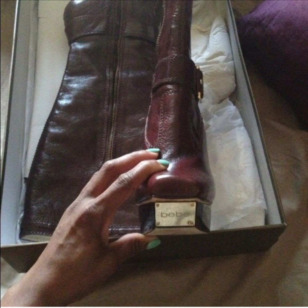 Bebe boots.